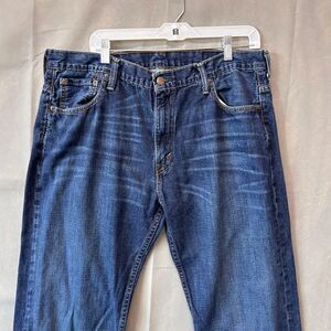 Levi’s 569 Men’s Size 36x34 Dark Blue Loose Straight Jeans Casual Five Pocket